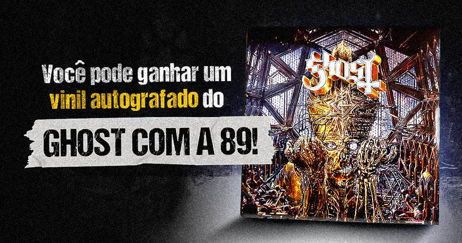 Vinil Autografado do Ghost