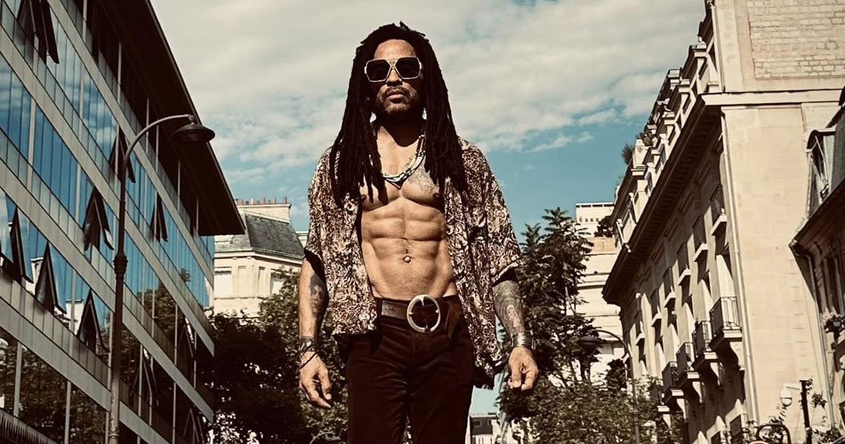 Lenny Kravitz ganha estrela na Calçada da Fama de Hollywood