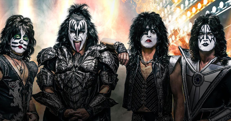 KISS anuncia transmissão ao vivo de seu último show via pay-per-view