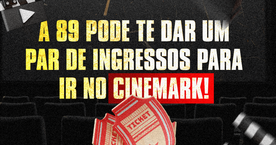 Concurso cultural valendo ingressos para o Cinemark