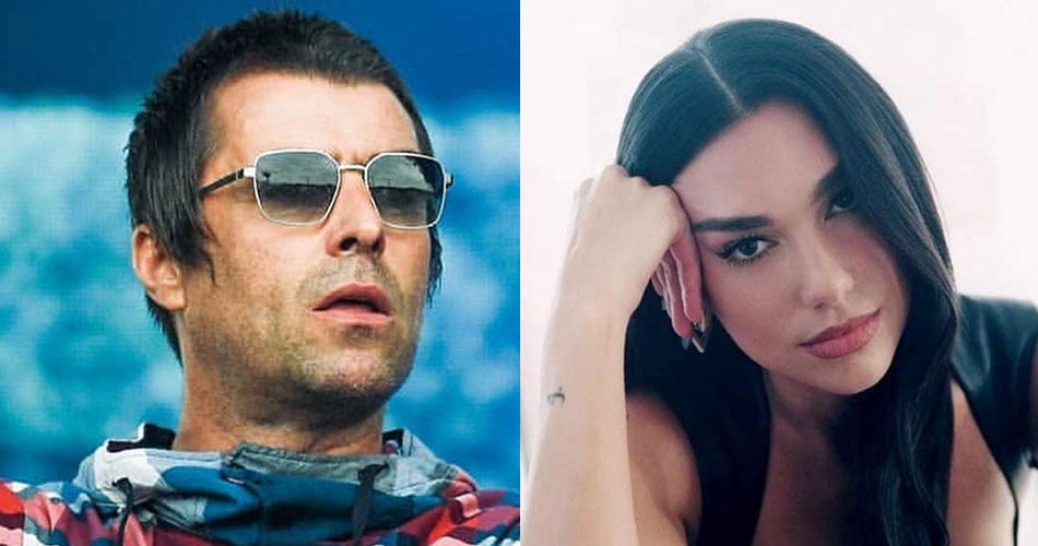 Liam Gallagher diz que Dua Lipa tem ciúmes dos artistas do britpop