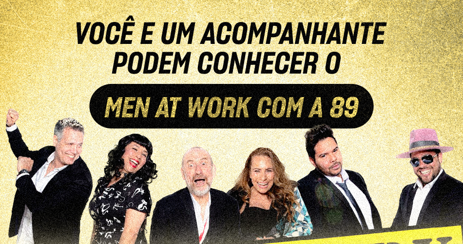 Concurso Meet & Greet com o Men At Work