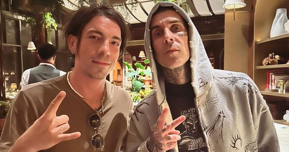 Em clima de “churras vegano”, Di Ferrero revela encontro com Travis Barker