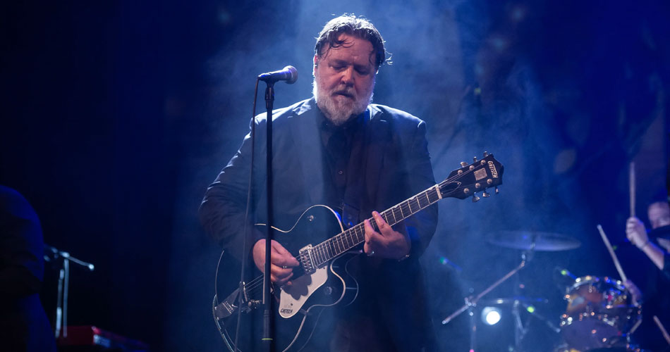 Russell Crowe, astro de “Gladiador”, anuncia turnê com sua banda de rock