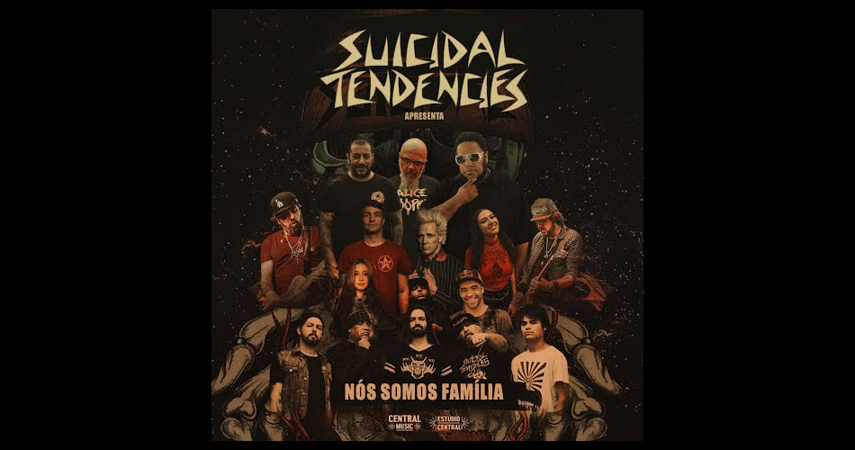 Suicidal Tendencies reúne grandes nomes do rock brasileiro em “Nós Somos Família”