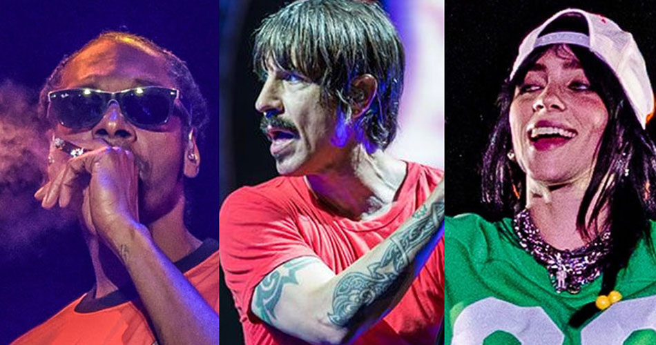 Red Hot Chili Peppers, Snoop Dogg e Billie Eilish vão se apresentar no encerramento das Olimpíadas