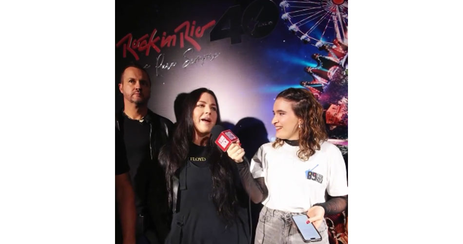 Entrevista da 89 FM com Evanescence no Rock in Rio é destaque na imprensa internacional