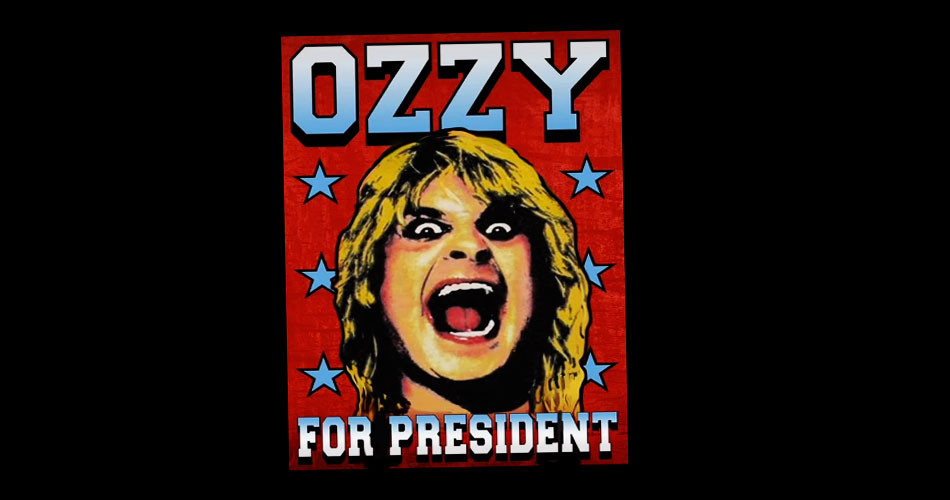 Ozzy Osbourne anuncia candidatura; mas ele é de direita ou de esquerda???