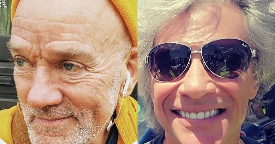 Michael Stipe e Jon Bon Jovi tocam “The One I Love” do R.E.M. em comício de Kamala Harris